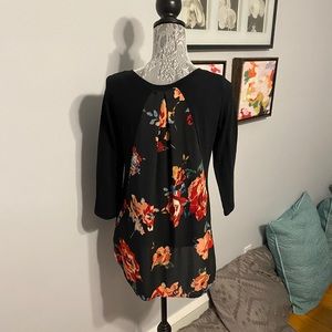 Stitch Fix floral back sweater